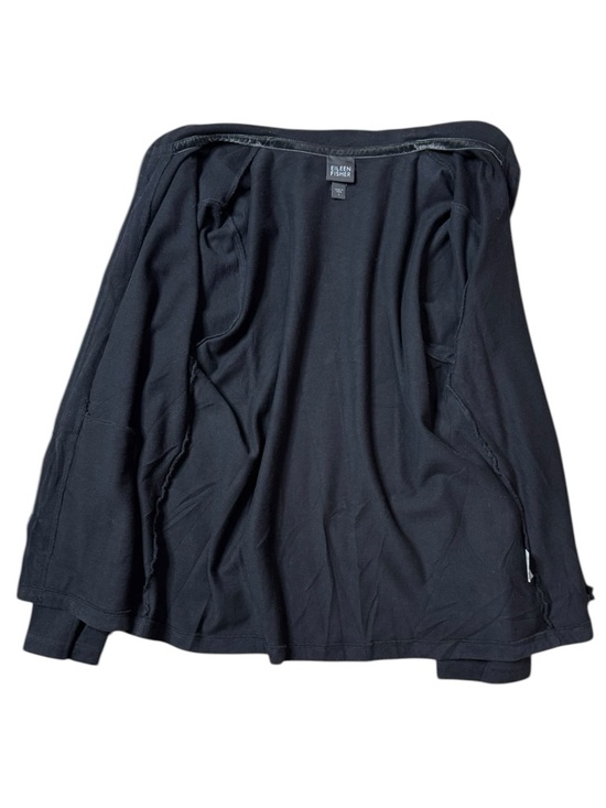 Eileen Fisher Organic Cotton Full-Zip Jacket size L - Picture 3 of 7